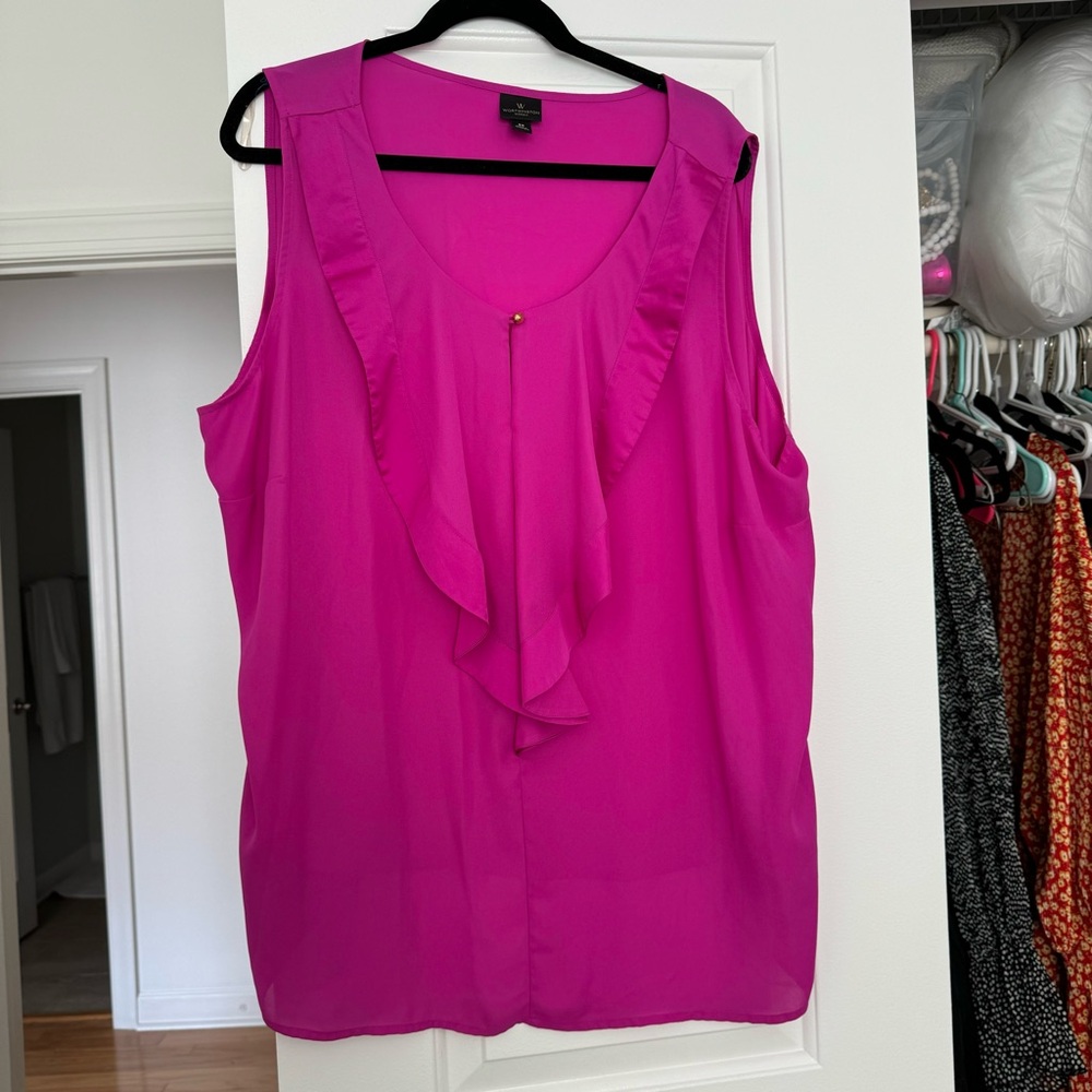 Pink blouse